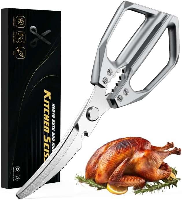 BALUCA Heavy Duty Kitchen Scissors All Purpose by Baluca