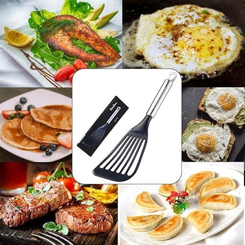 KSENDALO 2 Pack Thin Flexible Fish Spatula - Image 5