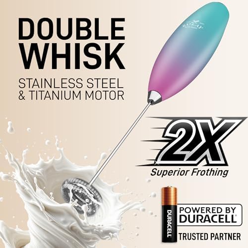 Zulay Kitchen Powerful Milk Frother Wand - Image 3