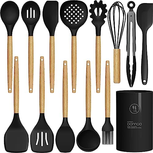 oannao Silicone Cooking Utensils Set by oannao