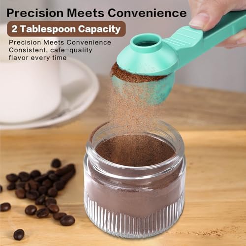 2-in-1 Coffee Scoop with Funnel, 2 Tbsp Measuring Spoon - Image 4