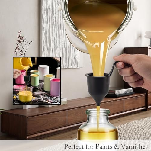 2-Pack Paint Viscosity Cup for Paint Sprayer, Plastic Flow Viscosity Cup Set - Image 3
