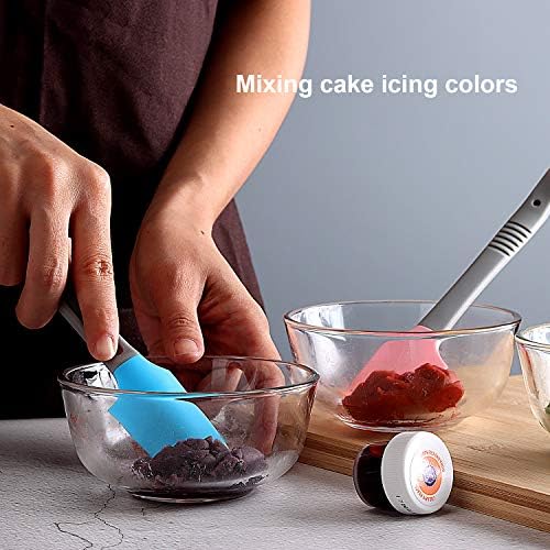 Silicone Mini Small Spatula, Curved Kitchen Can Jar Spatula - Image 6