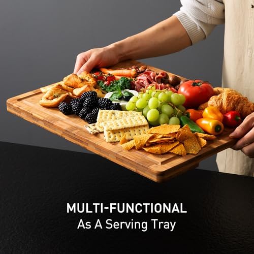 Extra Large Bamboo Wooden Cutting Board Wood Cutting Boards - Image 6