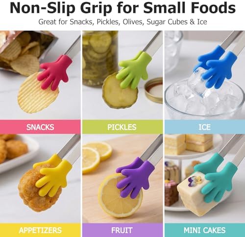 Shindel Mini Serving Tongs, Cute Kitchen Gadgets - Image 3