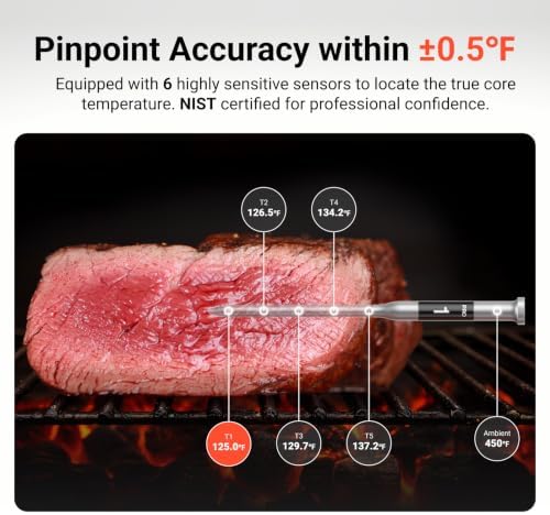 ThermoMaven Smart WiFi Wireless Meat Thermometer - Image 3