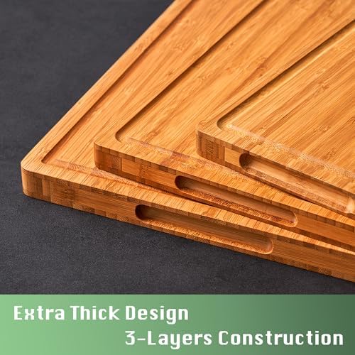 Allsum Extra Thick Wood Cutting Board - Image 2