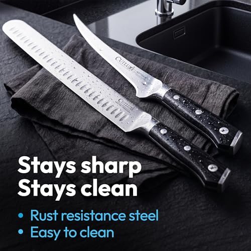 Cutluxe Carving Knife Set for BBQ & Brisket - Image 6