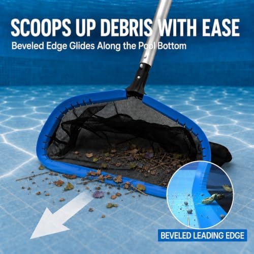 TidyMister 17.5 in Pool Skimmer Net - Image 5