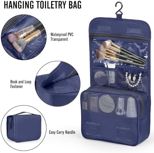 Veken 10 Set Packing Cubes for Travel Essentials, Anti-Wrinkle Buckled Suitcase - Image 3