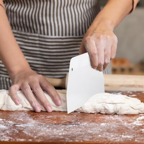 YARNOW 2 PCS Large Plastic Dough Scraper - Image 3