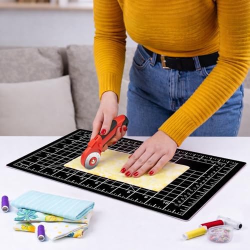 DIYSELF 9in×12in Self Healing Cutting Mat, A4 Quilting Craft Mat - Image 4