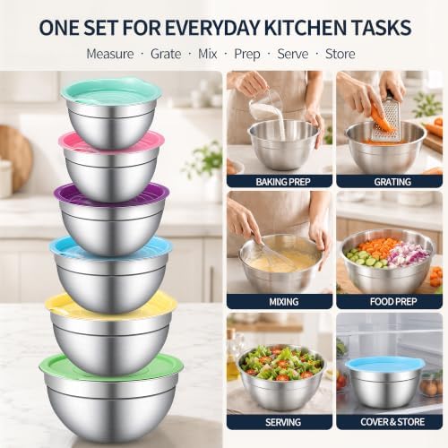 Stainless Steel Mixing Bowls - Image 6