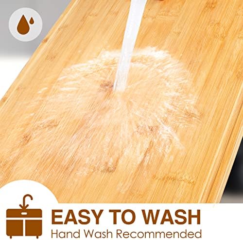 Empune 30" x 20" Turkey Carving Board, Bamboo Cutting Boards - Image 6