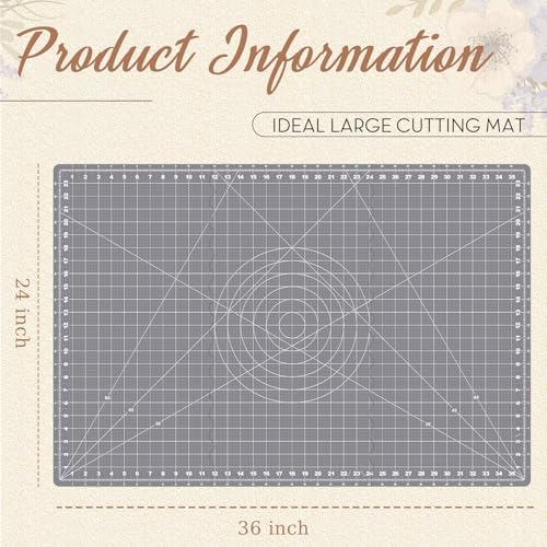 Teenyyou 24" x 36" Self Healing Folding Cutting Mat - Image 2