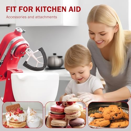 Flex Edge Beater for KitchenAid 4.5/5 Qt Tilt-Head Mixer – Flexible Silicone - Image 5
