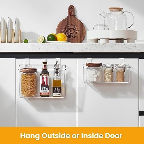 vacane 2 Pack Plastic Over Cabinet Door Organizer - Image 3