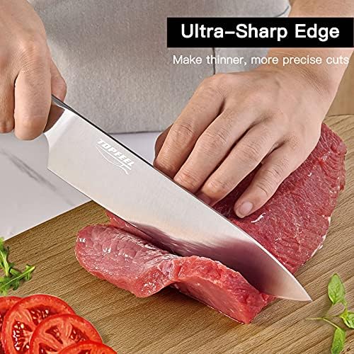 Topfeel 3PCS Chef Knife Set, German High Carbon Steel - Image 2