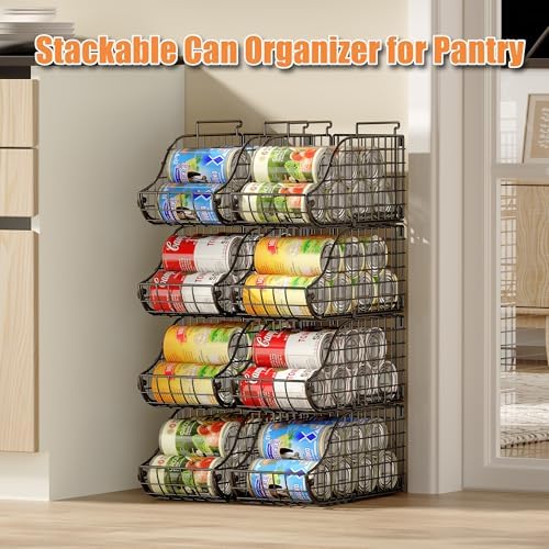 Sonyabecca 8 Pack Stackable Can Organizer - Image 5