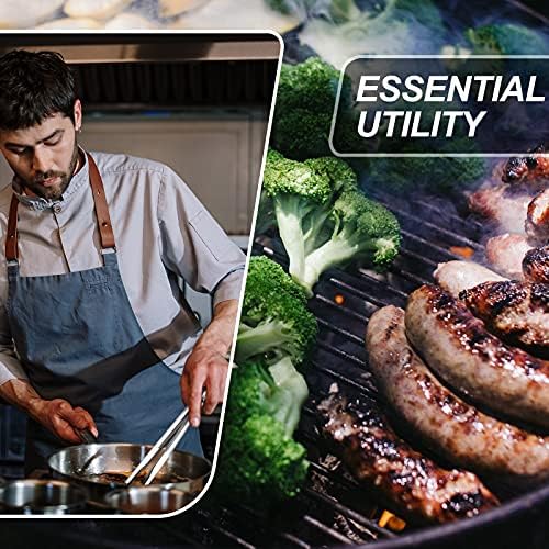 Chengu 3 Pieces Kitchen Tongs Set Stainless Steel - Image 5