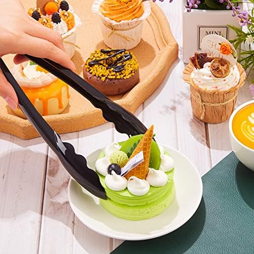 150 Pcs Plastic Tongs, 9 Inch Disposable Serving Tongs - Image 5