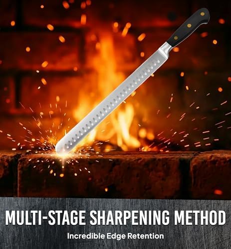 Bright Hobby Brisket Slicing Knife – 12" Brisket Knife, Grilling Gifts - Image 3
