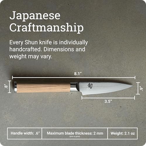 Shun Classic Blonde 3.5" Paring Knife - Image 5