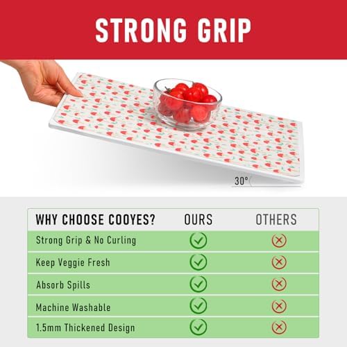 Cooyes 6 Pack Cloth Shelf Liners - Image 7