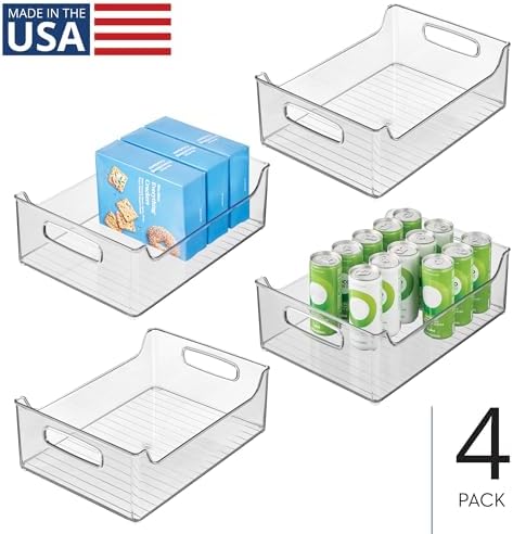 iDesign Stackable Clear Plastic Storage Bin - Image 2