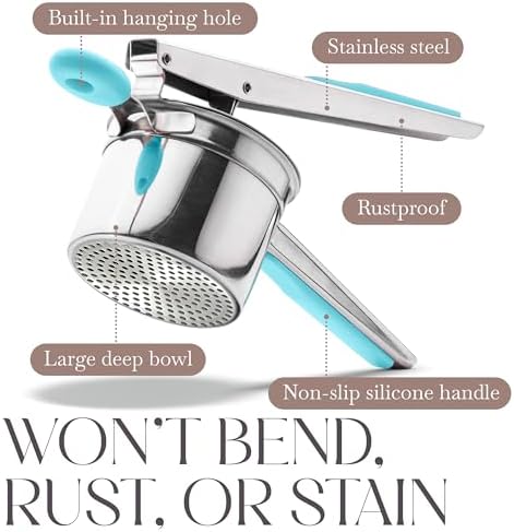 Bellemain Stainless Steel Potato Ricer Mashed Potato Masher - Image 3