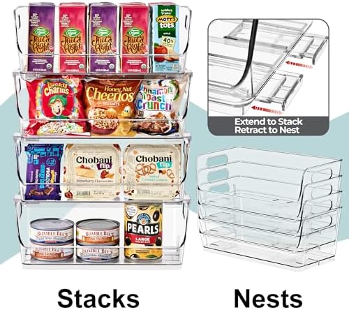 Sorbus Clear Pantry Organizer - Image 5