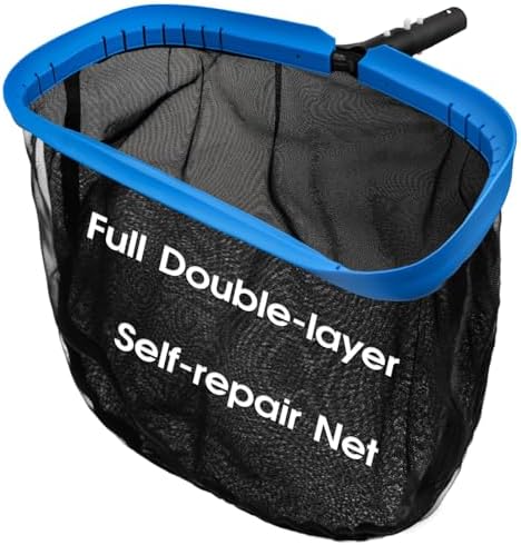 TidyMister Upgraded Full Double Layer Pool Net Rake, 17.5'' by TidyMister