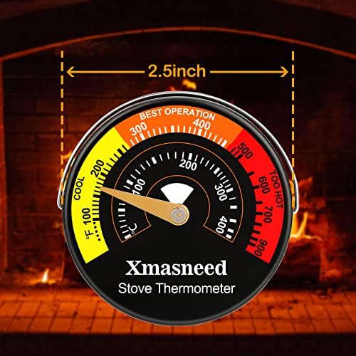 Wood Stove Thermometer Magnetic, Stove Top Thermometer - Image 4