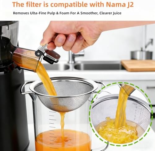 Juice Strainer for Nama J2, 304 Stainless Fine Mesh Strainer for Juicing - Image 2