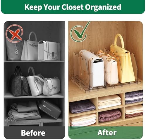 SPACEKEEPER Adjustable Shelf Divider - Image 5