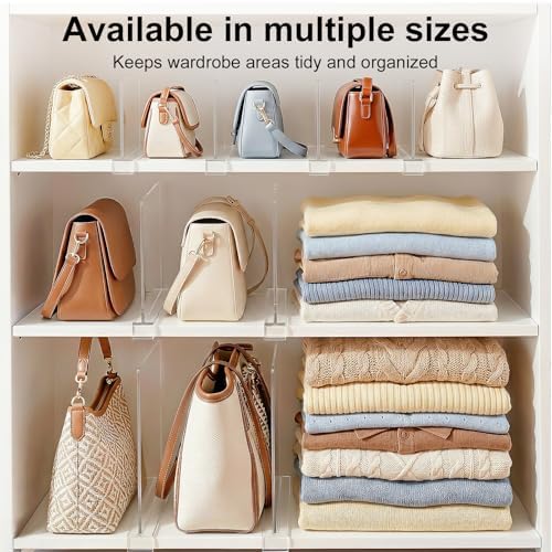 Small Shelf dividers Closet Organizers: 6-inch - Image 5