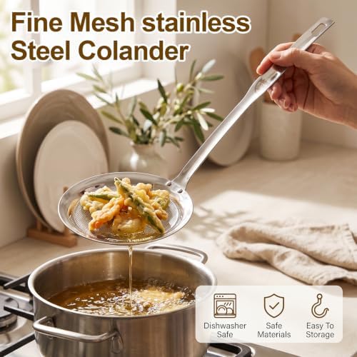 2Pcs Strainers Fine Mesh, Stainless Steel Mesh Strainer - Image 4
