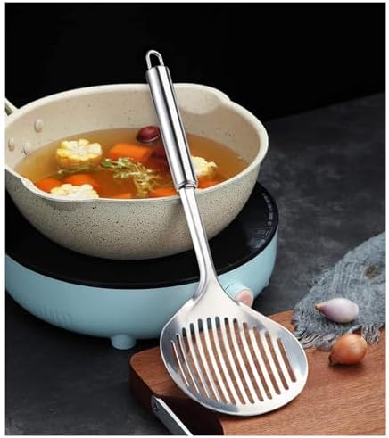 Tenta tenta kitchen Solid Stainless Steel Spider Strainer Skimmer Ladle - Image 6