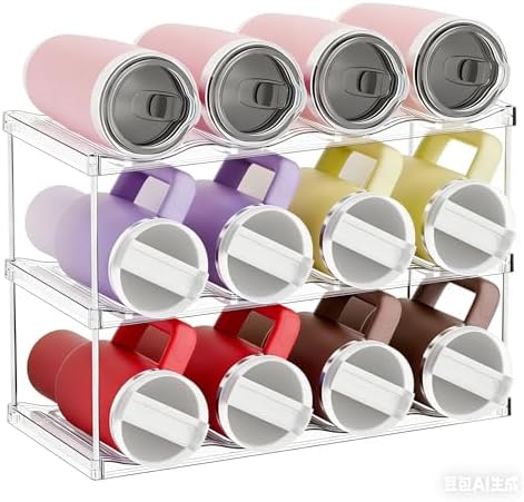 Stackable Water Bottle Organizer by SuoxingStorage