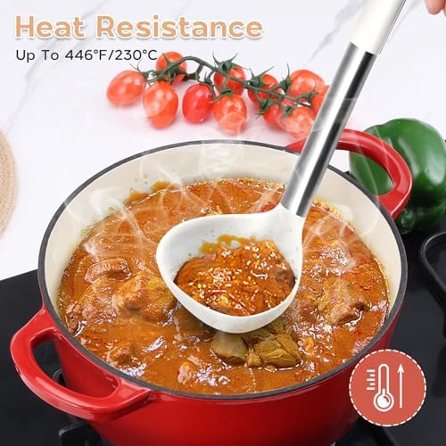 Onader 10 Pieces Silicone Kitchen Utensils Set, Cooking Utensils - Image 6