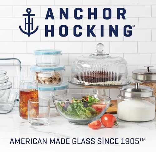 Anchor Hocking 4 Piece Glass Mixing Bowls Set – Durable, and Dishwasher Safe – - Image 6