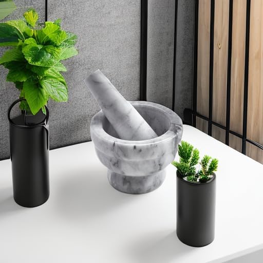 IMUSA USA Small 3.8" Marble Mortar and Pestle - Image 5