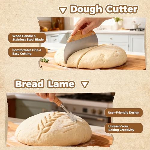 Complete Bread Proofing Basket Kit | All-in-One Set - Image 6