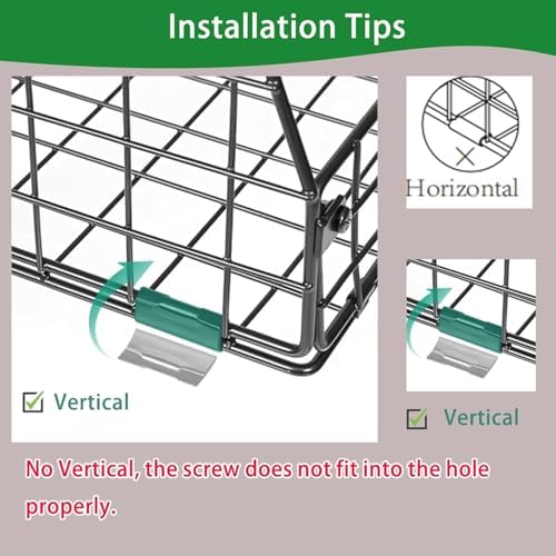 Jakyitvi 4 Pack Stackable Wire Baskets - Image 5