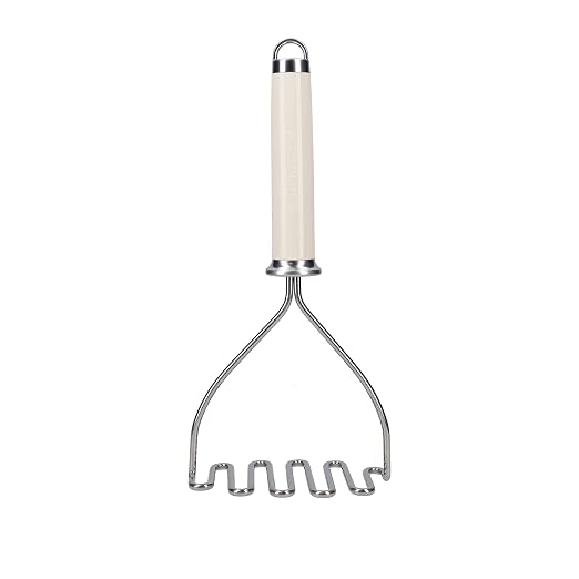KitchenAid Potato Masher, Strong Stainless Kitchen Utensil, Durable and Easy to by Unknown