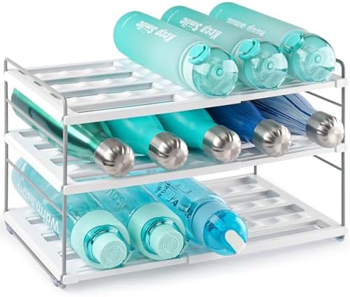 Cirhy 3-Tier Expandable Water Bottle Organizer Holder by Cirhy