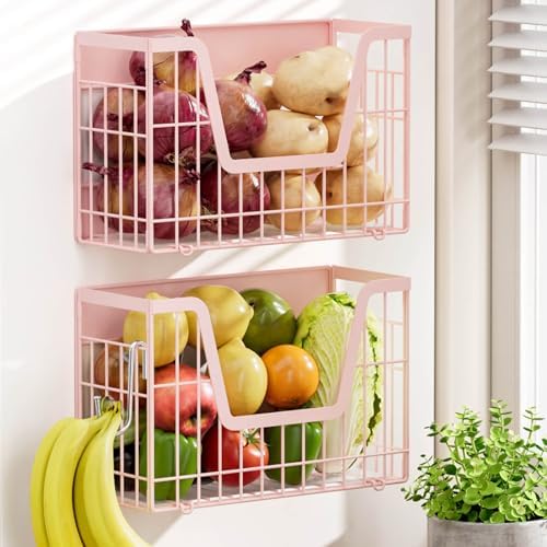 2 Pack Magnetic Shelves for Fridge by YIWANFW