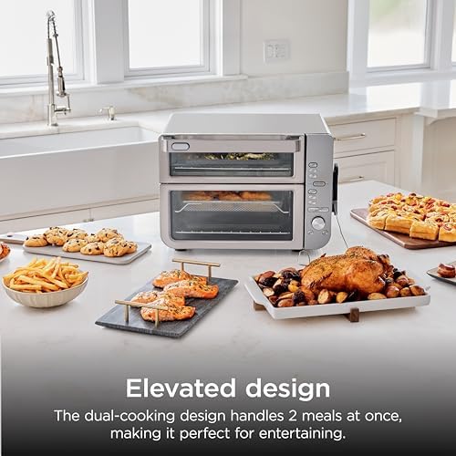 Ninja Double Stack XL Pro Cook System, Stainless Steel - Image 2
