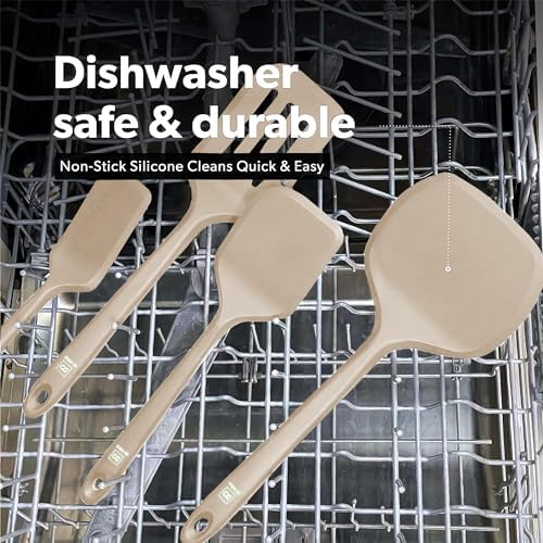 DI ORO Silicone Turner Spatula Set - Image 6