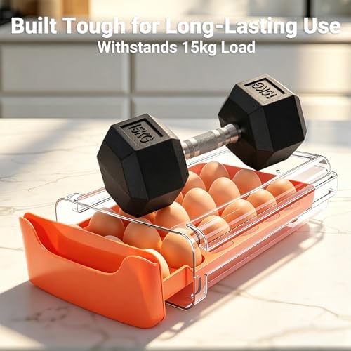 Egg-Holder for Fridge, Fits Small to Large Eggs - Image 4